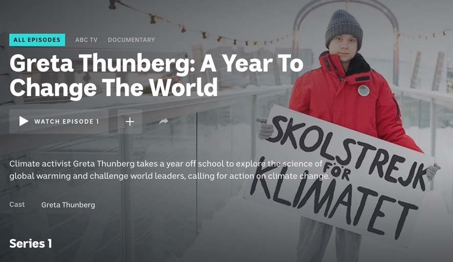 Greta Thunberg: A Year to Change The World